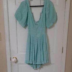 Free People Sky Blue Garment